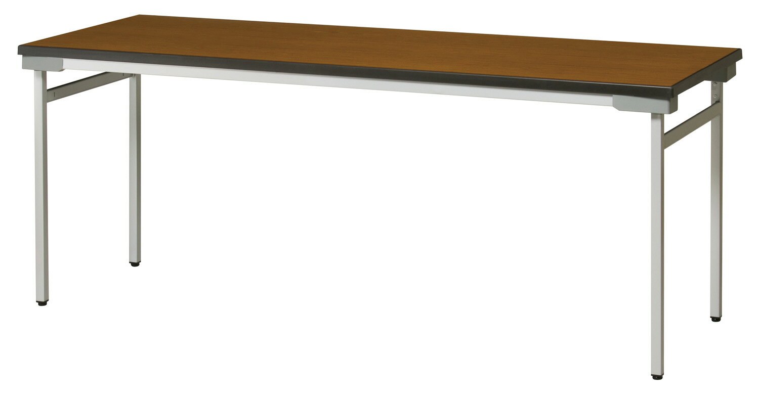 バイヤーおすすめポイント 一体成型！薄型ワイド！折り畳み会議テーブルです！ 脚部がフレーム内に折り畳め、従来品に比べ、薄いスタッキングが可能です。 折り畳み機構部に樹脂製カバーを装備している為、安心して折り畳めます。 また、スタッキング時に...