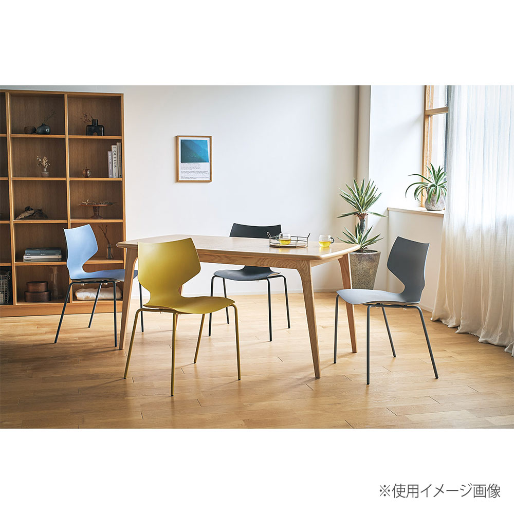 【P5倍7/5 13-15時&最大1万円クーポン7/4-10】 ユニ スタッキングチェア 2脚セット 幅515×奥行490×高さ790mm 座面高420mm スタッキング スチール脚 肘無チェア ワントーンカラー ロビーチェア 会社 UNI-C [2]
