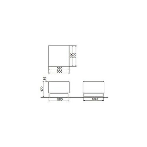 【P5倍6/15 13-15時&最大1万円クーポン6/15】 【法人限定】 ロビー用テーブル 送料無料 正方形テーブル ソファ用テーブル 応接家具 オフィス家具 ロビー ラウンジ 施設 病院 待合室 ローテーブル LDP-TA 3