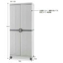 【最大1万円クーポン5/9-15】 法人限定 掃除道具入れ ロッカー 備品庫 学校 CE-496-908-0 ルキット オフィス家具 インテリア