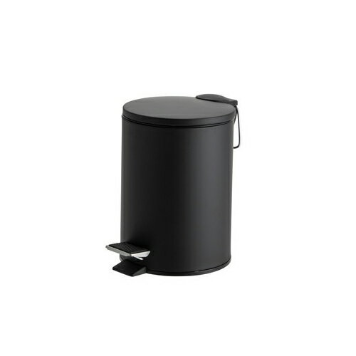 【法人限定】ゴミ箱 幅168×奥行231×高さ235mm 静音タイプ 容量3L スチール製 中容器付 蓋付きゴミ箱 福祉施設 介護施設 ペダルボックス DS-238-703