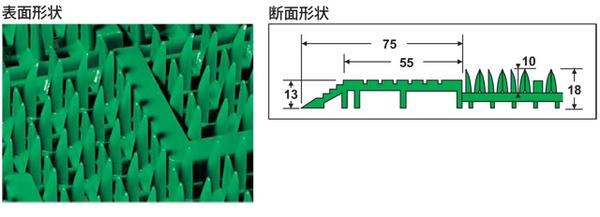 【P5倍3/20 13-15時&最大1万円クーポン3/20-25】 法人限定 土砂落とし用マット MR-050-040 カラフル シンプル ルキット オフィス家具 インテリア [2]