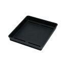 【法人限定】 泥落としトレイ 幅520×奥行460×高さ70mm 再生ゴム製 靴底ハードブラッシュ用トレイ 泥落としブラシ用トレイ 専用トレイ 運動施設 MR-...