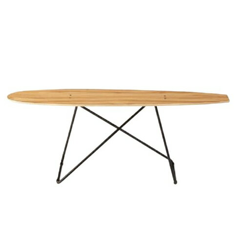 センターテーブル ローテーブル 高さ45cm リビングテーブル デザインテーブル スチール脚 おしゃれ かっこいい アメリカン テーブル スケートボード SF-200