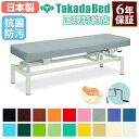 【法人限定】 手動昇降台 マッサージベッド ベッド 昇降台 低反発 診察台 手動式 高さ調節 病院 医療施設 介護施設 指圧 キャスター付 抗菌 防汚 日本製 TB-150 ルキット オフィス家具 インテリア(4)
