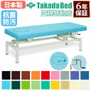 【最大1万円クーポン8/4-10】 【法人限定】 手動昇降台 マッサージベッド ベッド 昇降台 施術台 診察台 手動式 高さ調節 病院 医療施設 介護施設 指圧 鍼 有孔タイプ 抗菌 防汚 日本製 TB-129 LOOKIT オフィス家具 インテリア