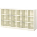【P5倍7/20 13-15時&最大1万円クーポン7/19-25】 【法人限定】 18人用シューズボックス BS-18NW6L(N) 6列3段 靴入れ