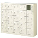 【P5倍7/20 13-15時&最大1万円クーポン7/19-25】 【法人限定】 25人用シューズロッカー 5列5段 鍵なし BST5-5W(N)