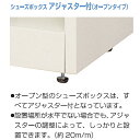 【P5倍5/5 13-15時&最大1万円クーポン5/5】 【法人限定】 40人用シューズボックス BS-40NW8L(N) 8列5段 靴入れ LOOKIT オフィス家具 インテリア 2