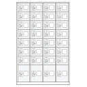 【最大1万円クーポン5/9-15】 【法人限定】 コインロッカー 32人用 シューズロッカー 4列8段 窓付 下駄箱 シューズボックス ロッカー 貴重品入れ 貴...
