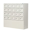 【最大1万円クーポン5/9-15】 【法人限定】 20人用備品ロッカー 5列4段 貴重品入 PSLK-2054N LOOKIT オフィス家具 インテリア