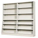 【法人限定】 オープン書庫 上下セット 本棚 キャビネ BR-2626 LOOKIT オフィス家具 インテリア