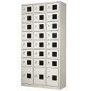 【P5倍7/20 13-15時&最大1万円クーポン7/19-25】 【法人限定】 24人用シューズロッカー 3列8段 靴箱 WEL-2438NSL
