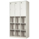 【最大1万円クーポン5/9-15】 【法人限定】 12人用スポーツロッカー 3列4段 更衣室 LK-3133N ルキット オフィス家具 インテリア