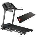 【最大1万円クーポン6/15】 トレッドミル ジョンソンヘルステック フィットネスマシン ランニングマシン 家庭用 折り畳み コンパクト キャスター付き ダイエット 静音 Bluetooth対応 TR5