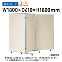 【最大1万円クーポン5/9-15】 展示パネル 三つ折り 1800×1800mm 両面 3連衝立 三つ折り衝立 折りたたみ 有孔ボード 掲示板 掲示ボード 日本...