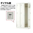 【最大1万円クーポン5/9-15】 3人用ロッカー ダイヤル錠 キャビネット LK3JND ルキット オフィス家具 インテリア