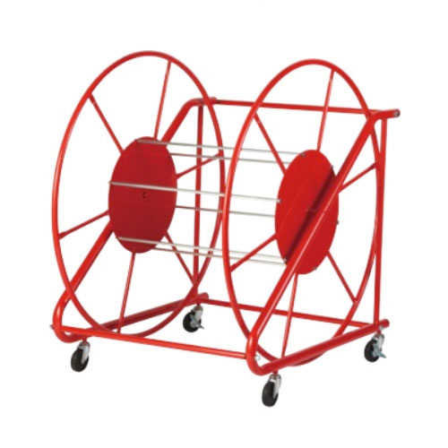 【ビジネス割10%OFF&1200円OFFクーポン3/28-4/28】【法人限定】コースロープ巻取器 スチール 幅106×奥行153×高さ147cm 移動式 スイミングスクール スポーツ施設 運動施設 教育施設 体育用品 S-9118