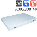 【P5倍5/5 13-15時&最大1万円クーポン5/5】 【法人限定】 体操マット 40cm厚 3号帆布 屋内用 すべり止め付 200×300×40cm 体育マ...