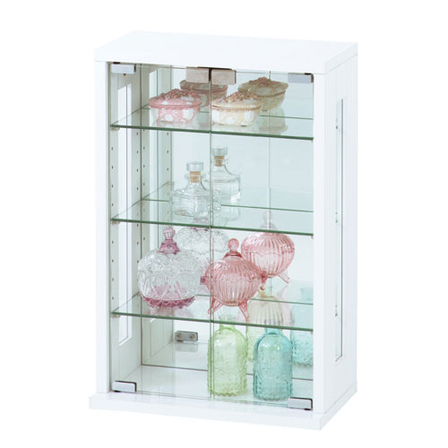【P5倍11/15 13-15時&最大1万円クーポン11/14-16】 コレクションケース 小物収納 スタイリッシュ ガラ..
