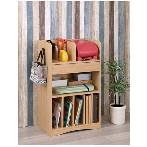 【最大1万円クーポン10/14-17】 ランドセルラック 引き出し 子供部屋 子供部屋家具 インテリア 棚 絵本棚 絵本ラック 本棚 片付け 子供 収納 シンプル 木目 小物置き 95027-95028