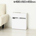 【P5倍5/5 13-15時&最大1万円クーポン5/5】 ケーブル収納 幅40×奥行16.5×高さ45cm 薄型 コンセント収納 ケーブルボックス ルーター収納...