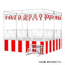 やぐらステージ 手すり付き やぐら ステージ ステージセット 大型ステージ 折りたたみ式アルミ製 イベント コンサート お祭り 備品 設備 文化祭 YS-OL5...