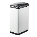 ゴミ箱 30L ホワイト ふた付き 角型 おしゃれ かわいい 清潔感 ごみ箱 屑入れ ダストボックス キッチン カウンター 1年保証 リビング オフィス EK9177MP-30L-WH