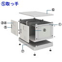 ロッカーパーツ 取っ手 樹脂製ロッカー HTJLシリーズ オプション TJL-P-K
