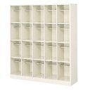 【SS限定P5倍6/5 13-15時&最大1万円クーポン6/3-10】 シューズボックス 20人用 5列4段 長靴対応 完成品 シューズロッカー 下駄箱 靴箱 ...