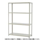 【P5倍4/25 13-15時 最大1万円クーポン4/24~27】 スチールラック 幅120×奥行60×高さ180cm 4段 120kg/段 軽量ラック 業務用 収納棚 オープンラック スチール棚 スチールシェルフ メタル ラック YS-B423S-W-04