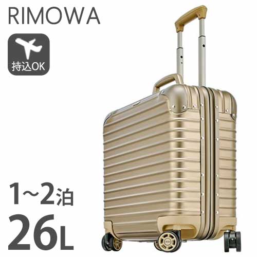 soldout スーツケース RIMOWA リモワ 機内持ち込み キャリーバッグ トパーズチタン ビ ...