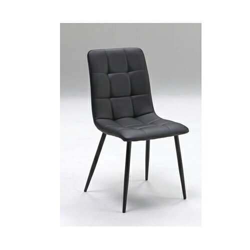 【P5倍5/10 13-15時&最大1万円クーポン5/9~16】 ダイニングチェア 2脚セット 幅430×奥行540×高さ860mm 座面高440mm PU張りチェア スチールフレーム アームレスチェア チェア 椅子 ダイニング家具 BEACH-CS [3]