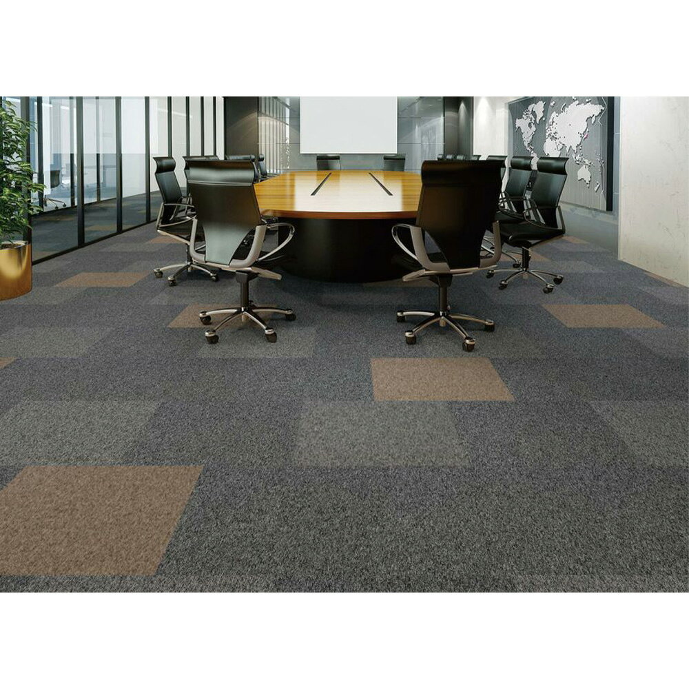 【SS限定P5倍6/5 13-15時&最大1万円クーポン6/4-10】 タイルカーペット 50×50cm 20枚セット スミノエ NEXUS タイル フロアタイル 床タイル ラグ カーペット 絨毯 フローリング リフォーム DIY 防炎 日本製 LP-2000N [2]