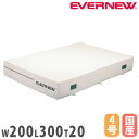 専用交換袋 エバニュー 屋内用エバーマット スタンダードタイプ 一枚物 幅200×長さ300×厚さ20cm用 ポリエステル4号帆布 替えカバー マット用品 日本製 EGD112(4)