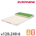 体操マット エバニュー コンビマット 滑止付 幅120×長さ240×厚さ6cm 9号帆布 SG仕様品 日本教材備品協会安全基準適合品 体育用マット 体操教室 日...