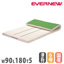 【最大1万円クーポン7/19-25】 体操マット エバニュー 幅90×長さ180×厚さ5cm ライン入り 裏面すべり止付 6号帆布 合成スポンジ 日本教材備品協...