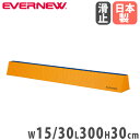 【最大1万円クーポン7/19-25】 平均台 エバニュー 長さ300×高さ30cm ポリエステル防水帆布貼 裏面すべり止付 ソフト平均台 一本橋渡り 体操器具 ...