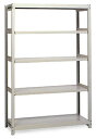 【SS限定P5倍6/5 13-15時&最大1万円クーポン6/3-10】 スチールラック 幅180×奥行60×高さ180cm 5段 200kg/段 中軽量ラック業...