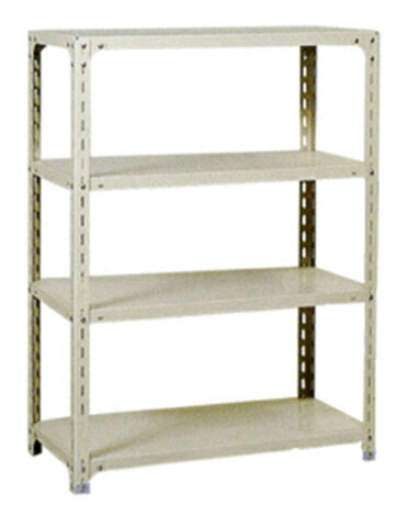 【P5倍11/25 13-15時&最大1万円クーポン11/21-27】 スチールラック 幅120×奥行45×高さ120cm 4段 120kg/段 軽量ラック 業務用 収納棚 オープンラック スチール棚 スチールシェルフ メタル ラック A-4445 LOOKIT オフィス家具 インテリア