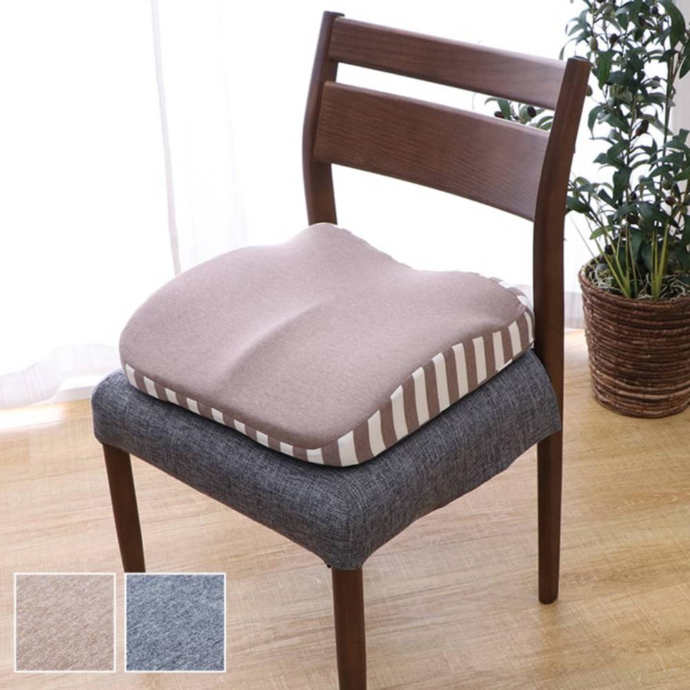 【P5倍11/30 13-15時&最大1万円クーポン11/30】 シートクッション 幅39×奥行40cm 2way 背当て チェアクッション 座布団 背もたれクッション 背当 ざぶとん 在宅 テレワーク デスクワーク シンプル ELM2W3940