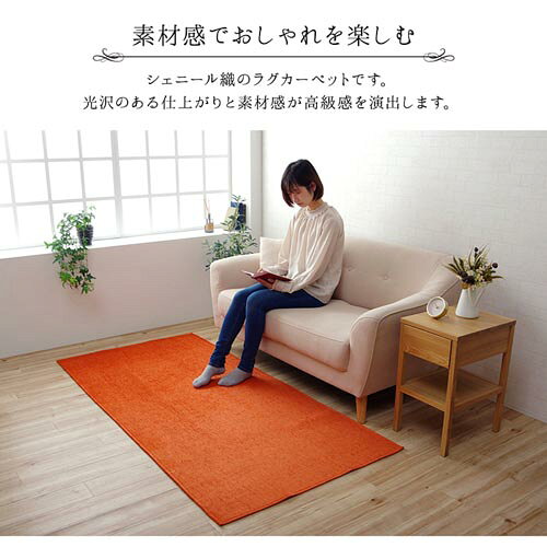 ラグ イケヒコ 185×185cm マット カーペット おしゃれ シンプル かわいい リビング 正方形 洗濯機 無地 北欧 滑り止め 床暖房 軽量 オールシーズン MDRN185185 look-it-10652616 LOOKIT オフィス家具 インテリア サンプル画像3