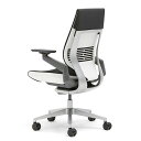 【最大1万円クーポン5/9~16】 ジェスチャー Steelcase ラップバック ライト/ライト オフィスチェア デスクチェア オフィス 会社 高機能 ハイバック おしゃれ ブラック 黒 白 肘付き 442A40LL