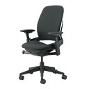 【最大1万円クーポン8/15】 リープ Steelcase APモデル ブラックフレーム オフィスチェア デスクチェア オフィス 会社 高機能 ハイバック おし...