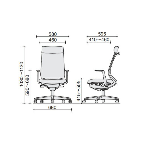 【組立設置無料】 オフィスチェア コクヨ ミトラ2 メッシュ アディショナルバック ブラック脚 L型肘 ランバーサポート付き 椅子 チェア Mitra2 C04-B392MW-E1 [3]