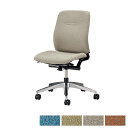 【最大1万円クーポン7/4-11】 【法人限定】 オフィスチェア ライオン事務器 コストラ No.3710F アルミ脚 アームレス デスクチェア パソコンチェア...