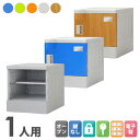 【最大1万円クーポン5/9-15】 プラスチックロッカー 1人用 ロッカー 1列1段 宅配ボックス シューズロッカー 下駄箱 シューズボックス 学校 プール 水...