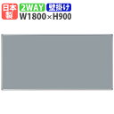 掲示板 壁掛け 幅1800×高さ900mm 案内板 日本製 完成品 マグネット対応 ピン対応 ボード パネル オフィス 学校 マンション 病院 軽量 おしゃれ シンプル TB-21A