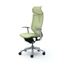 【最大1万円クーポン8/4-10】 バロン チェア オカムラ オフィスチェア 岡村製作所 オフィス家具 椅子 デスクチェア メッシュ ヘッドレスト付き 肘付きチ...