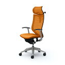 【P5倍5/15 13-15時&最大1万円クーポン5/9-15】 バロン チェア オカムラ オフィスチェア 岡村製作所 メッシュチェア 可動ヘッドレスト付き 固...